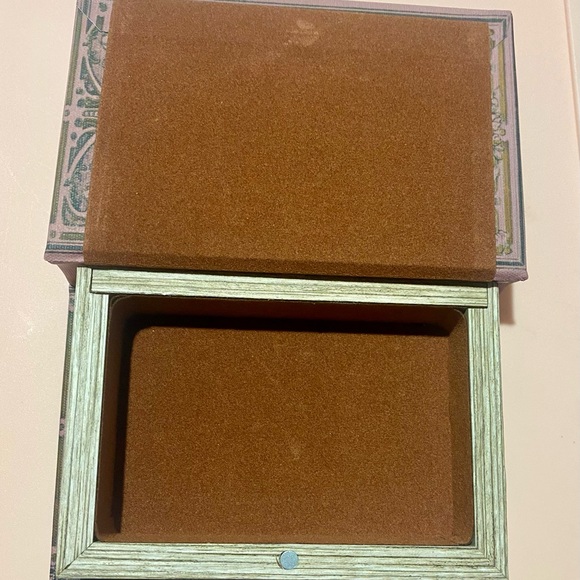 Ornate Purple and Black Decorative Box Small - Picture 2 of 4